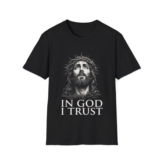 In God I Trust - Powerful Christian Streetwear Tee , Faith T Shirt