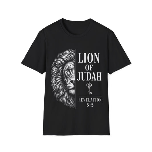 Lion of Judah Shirt – Christian T Shirt, Bible Verse Revelation 5:5, Jesus Graphic Tee